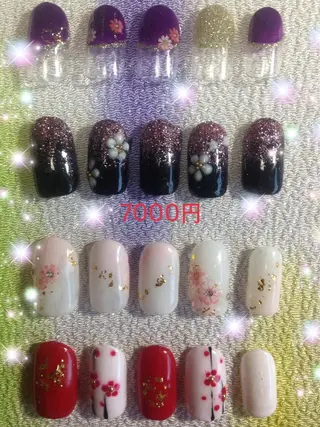 ネイル リラネイル所属・福田 美代子のネイルデザイン