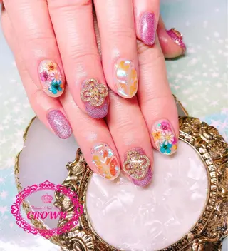 ネイル CROWN プライベートサロンのネイルデザイン
