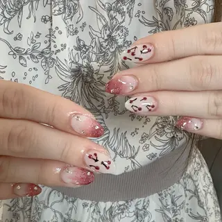 ネイル 🍄Rina🍄 韓国風ネイルのネイルデザイン