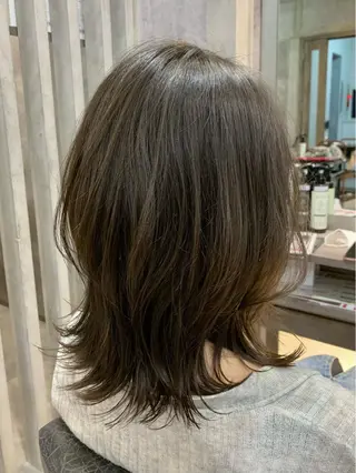 ミディアム KISS SWAN所属・B E C H I C O〔べち子〕のヘアスタイル