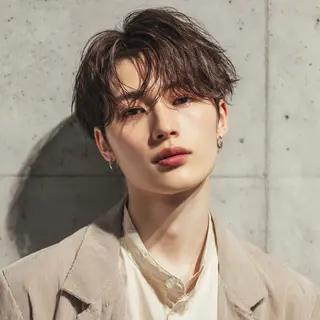 メンズ 池袋/カラー特化🎨 ロング料金なし🩵のヘアスタイル