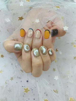 ネイル 💅ネイルサロン ブラン🌈かすみのネイルデザイン
