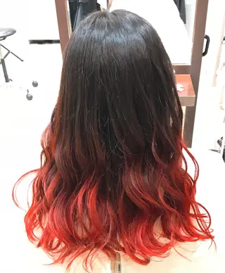 セミロング カラー 美髪矯正/髪質改善 /ヨナミネのヘアスタイル
