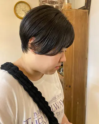 ショート sea's所属・ヒラカホ/矢場町/ ブリーチ/似合わせのヘアスタイル