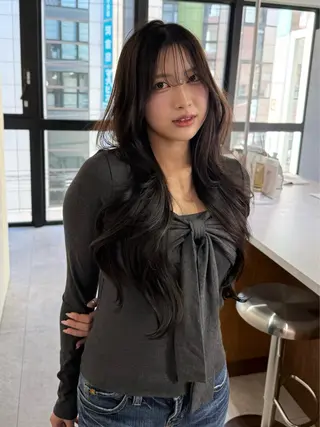 ロング 森貝 洋亮のヘアスタイル