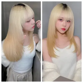 ロング 藤村 将士のヘアスタイル