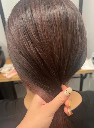 ロング N° aria 三軒茶屋のヘアスタイル