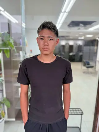 ショート カラー メンズ メンズパーマの達人 / タカシマダイスケのヘアスタイル