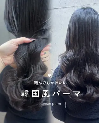 パーマ 韓国風ヘア/パーマ ♡あゆのヘアスタイル