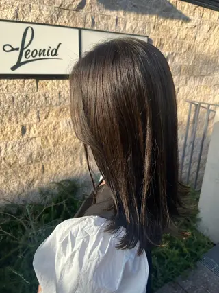 ミディアム カラー ✨透明感カラー✨ 🦖佐々木未来🦕のヘアスタイル