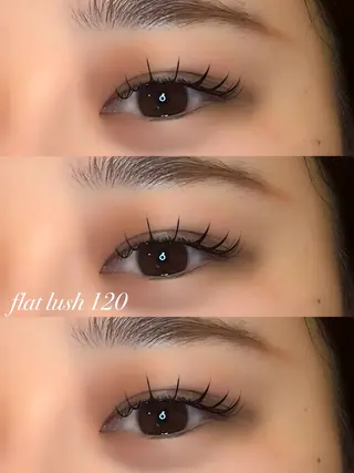 マツエク・マツパ 🫧飛山琉桜/二条 ネイルアート/束感のマツエク・マツパデザイン