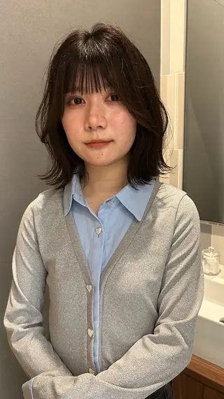 sand大阪梅田所属・くろかわ まいのヘアスタイル