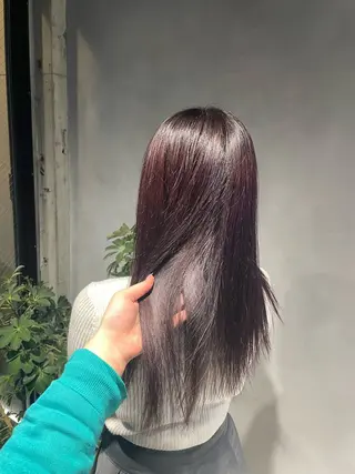 ロング カラー 暖色/ハイトーン/ カラー/HBLのヘアスタイル