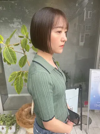 ショート StellA所属・アートディレクター ワダヒサノリのヘアスタイル