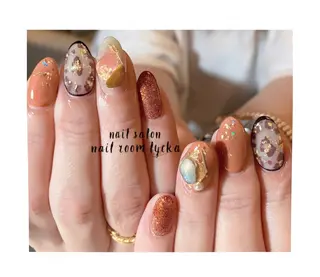 ネイル ﾈｲﾙﾙｰﾑﾘｯｶ 𝐦𝐚𝐲𝐮のネイルデザイン