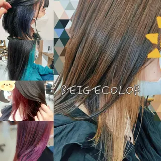 カラー ロング ROSSO 春日部店のヘアスタイル