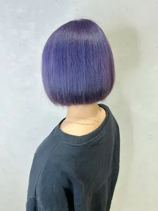 ショート カラー vifkrone所属・心斎橋ダブルカラー ⭐️カラー　タカヤマのヘアスタイル