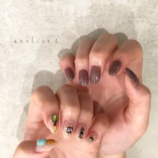 ネイル Yuriko Omi パラジェル/渋谷のネイルデザイン