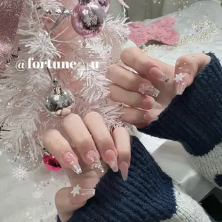 ネイル 💜12/19✩⡱ Yuuna💜のネイルデザイン