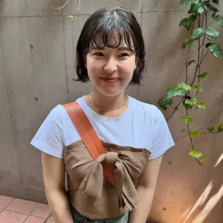 ショート パーマ 大橋 芽衣のヘアスタイル