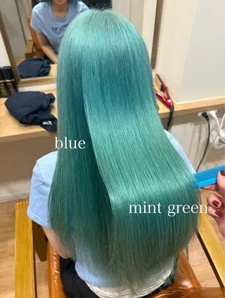 ロング akane/ 縮毛矯正/暖色のヘアスタイル