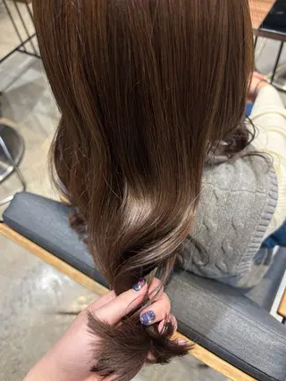 ロング カラー 透明感カラー/ボブ /ショート/小由葵のヘアスタイル