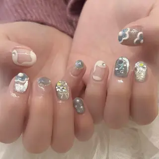 ネイル 新井 ひなののネイルデザイン