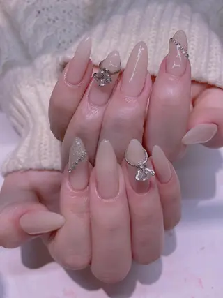 ネイル 長さだし専門店 M2　rikaのネイルデザイン