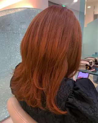 セミロング カラー Repose日本橋室町所属・佐々木 朋子のヘアスタイル