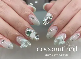 ネイル 神田 ココナッツのネイルデザイン