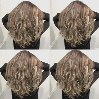 セミロング カラー メンズパーマ名人 TAKUMAのヘアスタイル