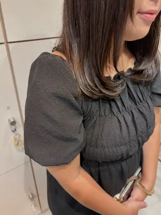 ロング カラー ボブ/ショート/金田 夏葵のヘアスタイル