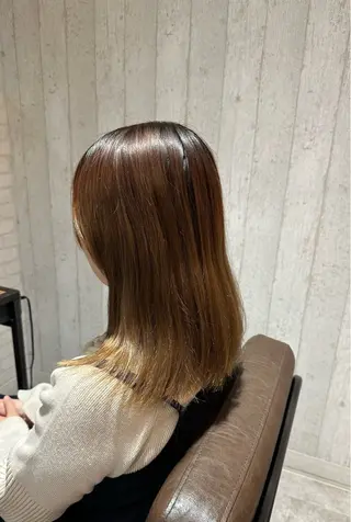 ミディアム 松本 羅華のヘアスタイル