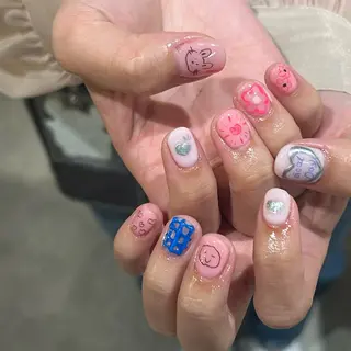 ネイル 個性派ネイル シノのネイルデザイン