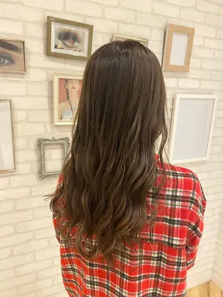 ロング 尾崎 優也のヘアスタイル