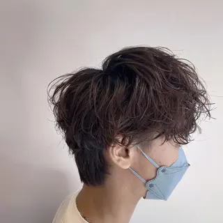 パーマ メンズ メンズ縮毛矯正 ♠️店長下平隼人のヘアスタイル