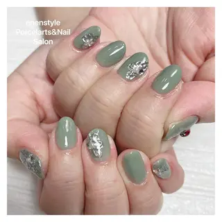 ミディアム ネイル 👑enen style👑のネイルデザイン