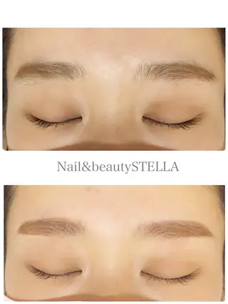 アイブロウ STELLA harunaのネイルデザイン