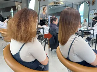 熊谷 沙紀 ／金山／ツヤ髪カラーのヘアスタイル