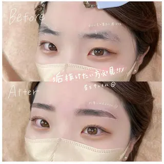 アイブロウ prima 梅田店のマツエク・マツパデザイン