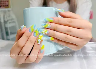 ネイル dandelion nail北千住のネイルデザイン