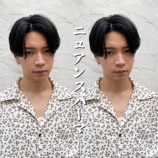 ショート カラー パーマ ヘアアレンジ メンズ 亀井隆汰/メンズ専門 パーマ特化美容師のヘアスタイル