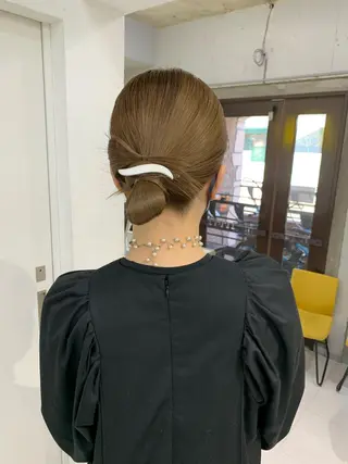 ヘアアレンジ 卒業式ヘアセット🎀 ヘアアレンジのヘアスタイル