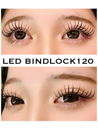 マツエク・マツパ シュガーレイ所属・バインドロック🦋 アンドヘルシーのマツエク・マツパデザイン