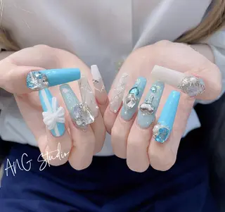 ネイル ANG アクリル スカルプ専門🌸のネイルデザイン