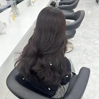 カラー *モデル募集🫧愛さ れ透明感ヘア🫧福岡のヘアスタイル