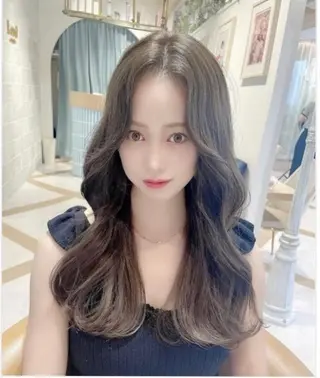 ロング カラー 新宿/髪質改善/ボブ 韓国レイヤー大重聖斗のヘアスタイル