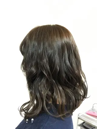 セミロング カラー 【Sweep】おじま のぞみのヘアスタイル