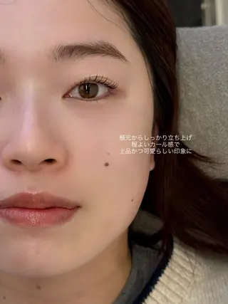 マツエク・マツパ ☘️Moe☘️骨格・ まぶた似合わせパーマのマツエク・マツパデザイン