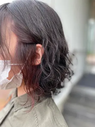 ミディアム カラー AGU hair vigor 三条店所属・AGU 三条店 林　雄のヘアスタイル